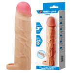 Pretty Love Gerd Flesh TPR Extensor de penis 76mm