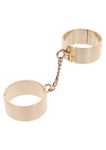 Manșete Taboom Dona din metal, auriu-roz, 6,2 cm