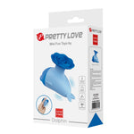 Stimulator clitoridian mini din silicon albastru Pretty Love Dolphin