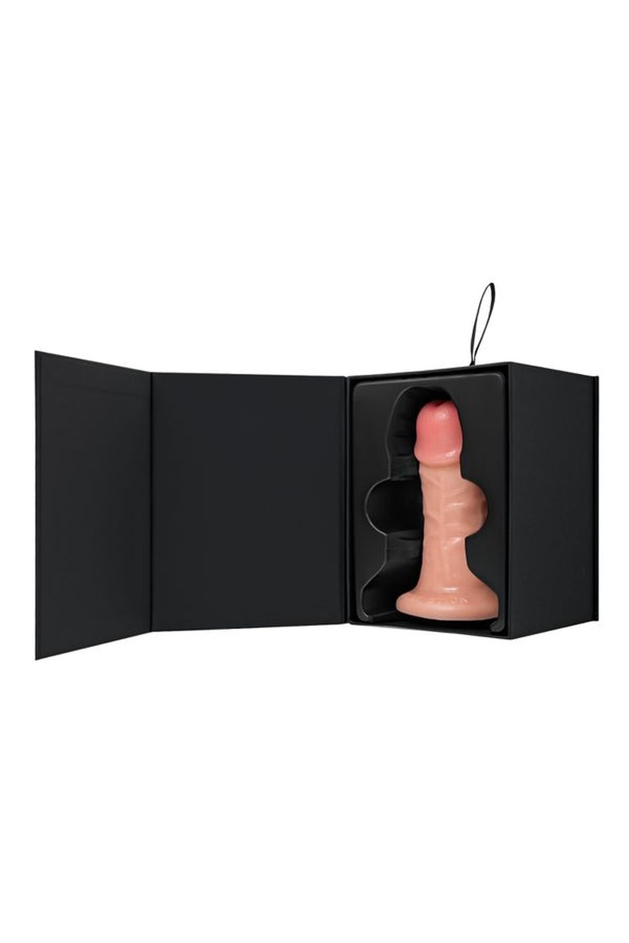 Dildo realist Caliber, culoarea pielii, 14 cm, 5 cm