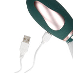Pompă automată pentru clitoris și sân, cu 13 viteze, verde