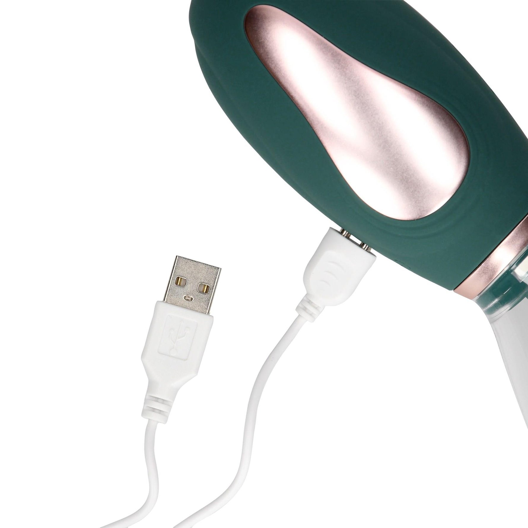 Pompă automată pentru clitoris și sân, cu 13 viteze, verde