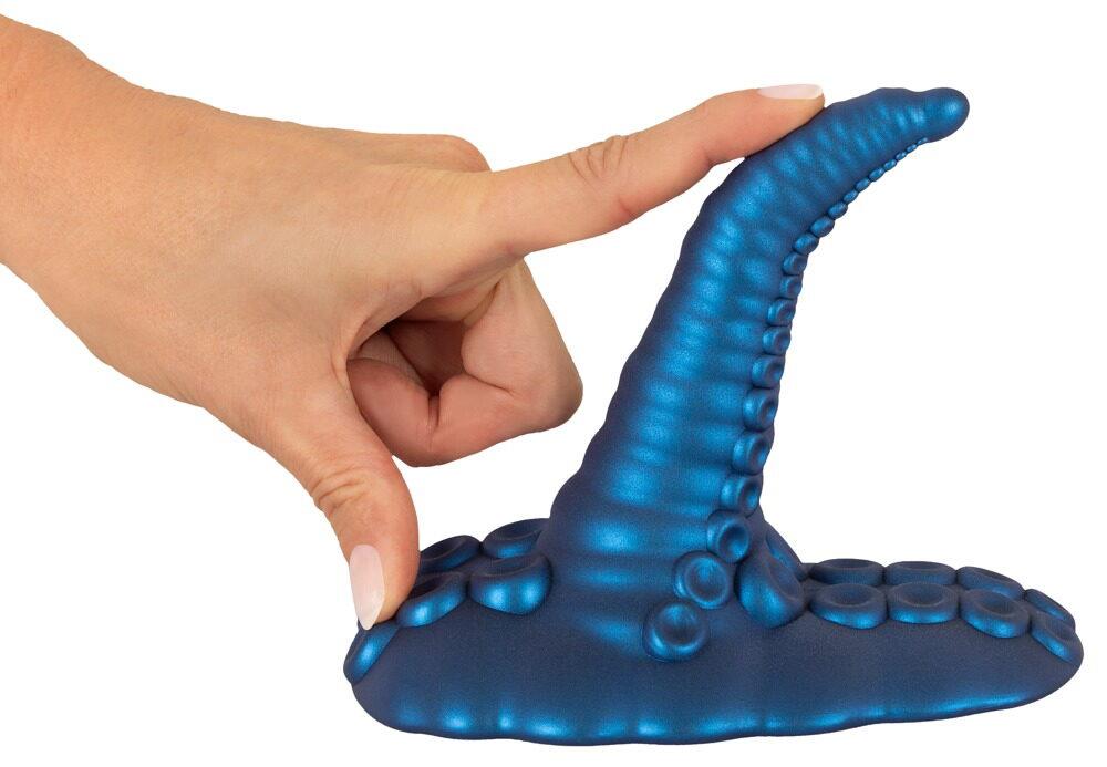 Vibrator cu pernă tentaculară Beasty Cocks, silicon, cu telecomandă USB
