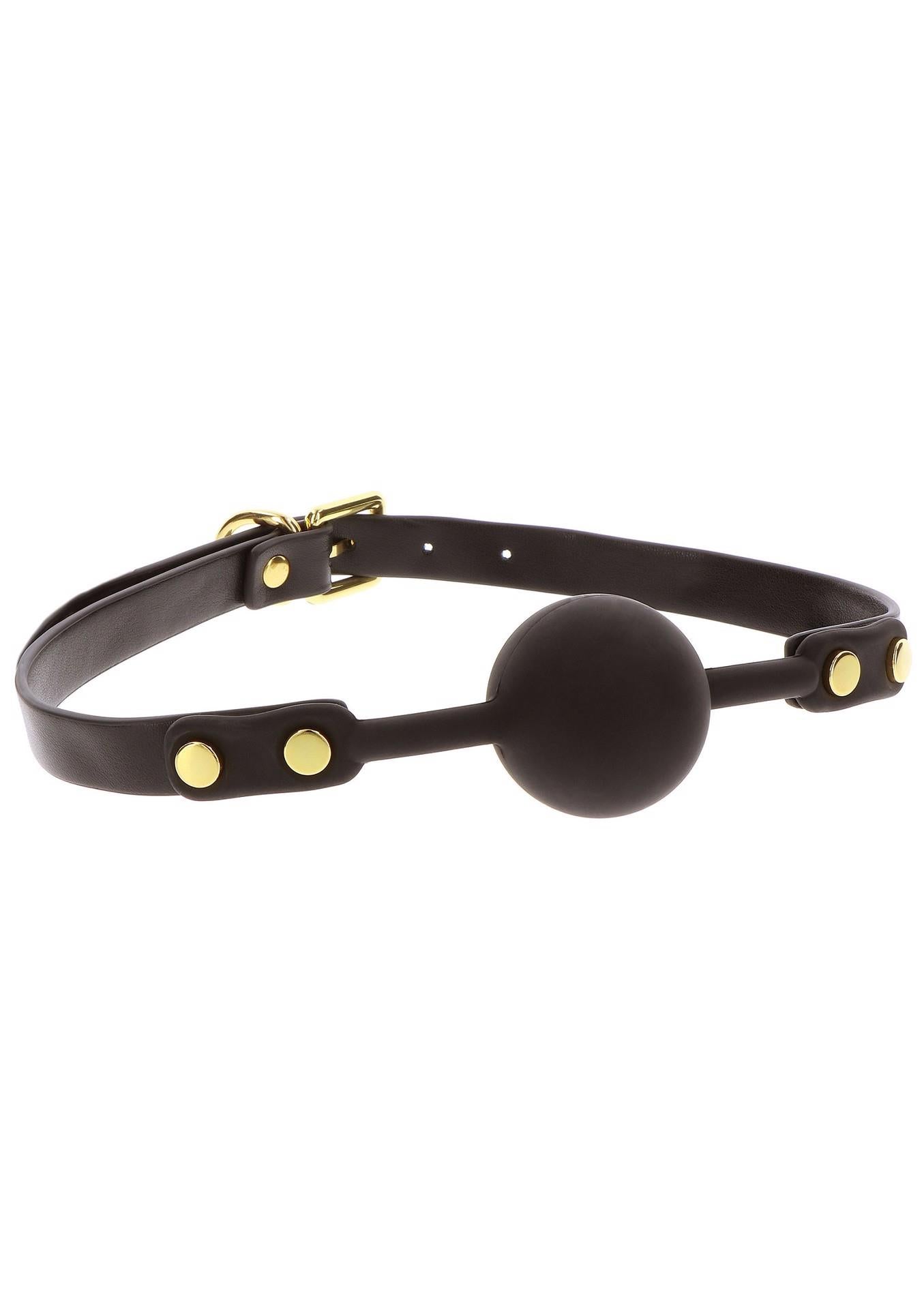 Taboom gag negru cu ținte 66 cm