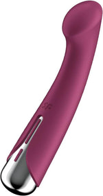 Vibrator rotativ pentru punctul G Satisfyer Spinning 1, roșu
