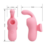 Vibrator cu deget cu dublă stimulare Magic Fairy Pretty Love