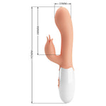Vibrator TPR Pretty Love Bloody Mary Culoare Carne 30 Funcții