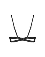 Sutien Nutris Obsessive din dantelă, negru, XL/2XL