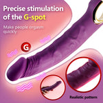 Vibrator Jump-O Realist din silicon, USB, impermeabil