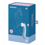 Stimulator clitoridian fără atingere Satisfyer Pro 2+, albastru, cu USB