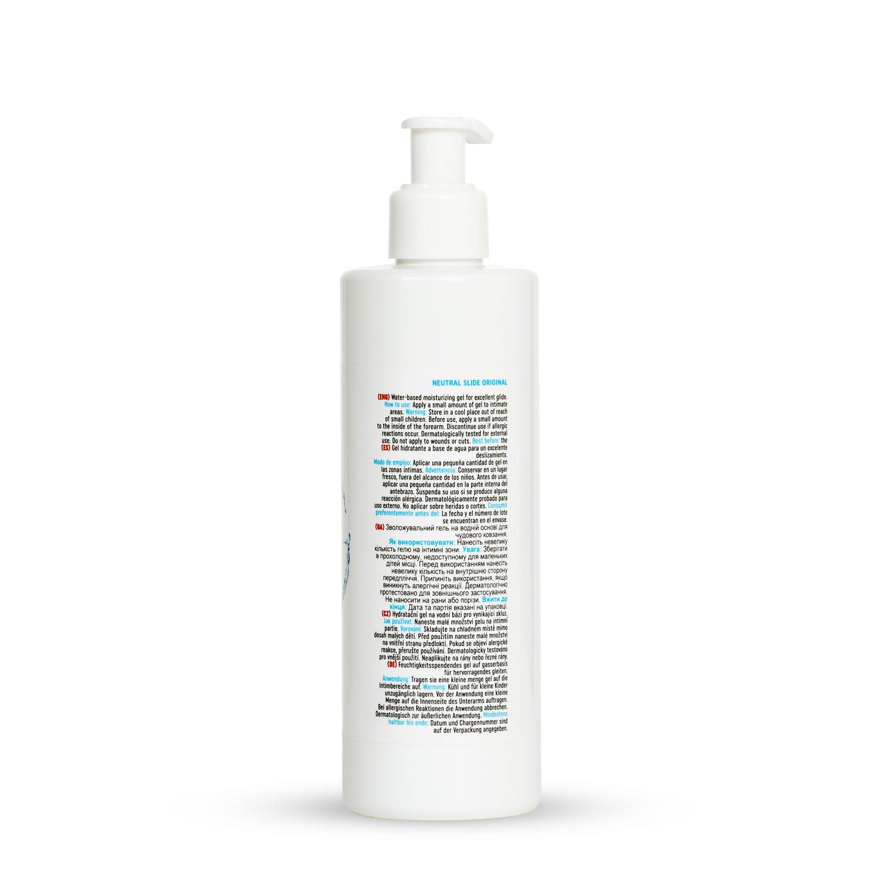 Gel intim neutru, fără parfum, MyLove Slide Original, 300 ml