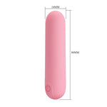 Vibrator mini Pretty Love Stefan, 10 funcții, impermeabil