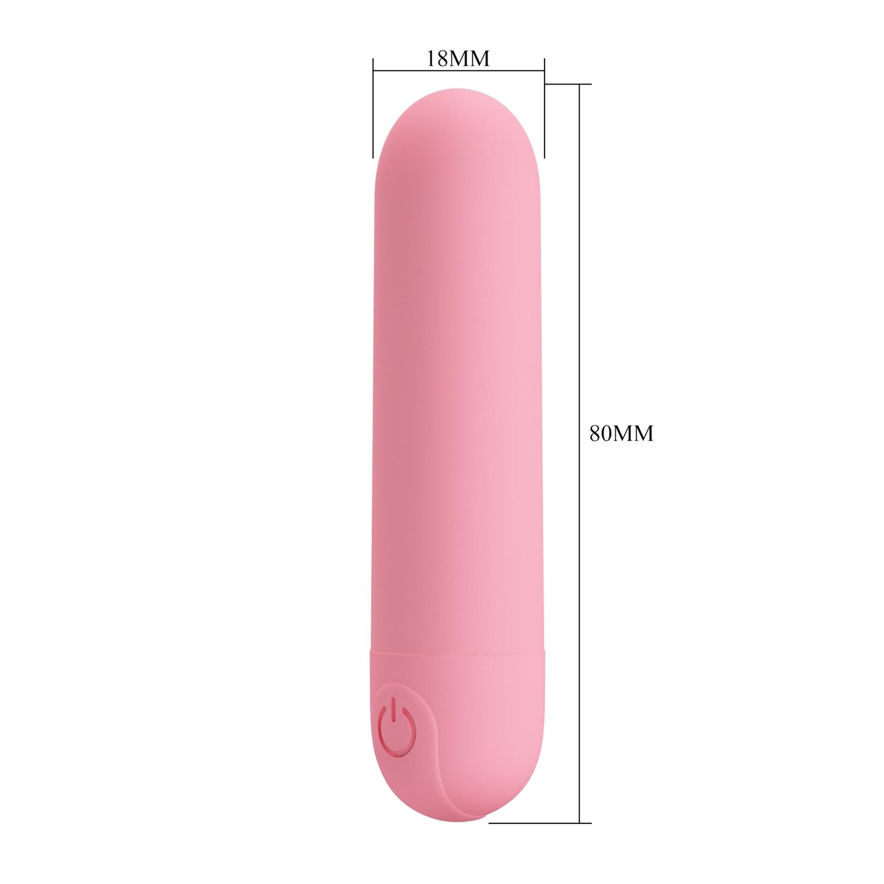 Vibrator mini Pretty Love Stefan, 10 funcții, impermeabil