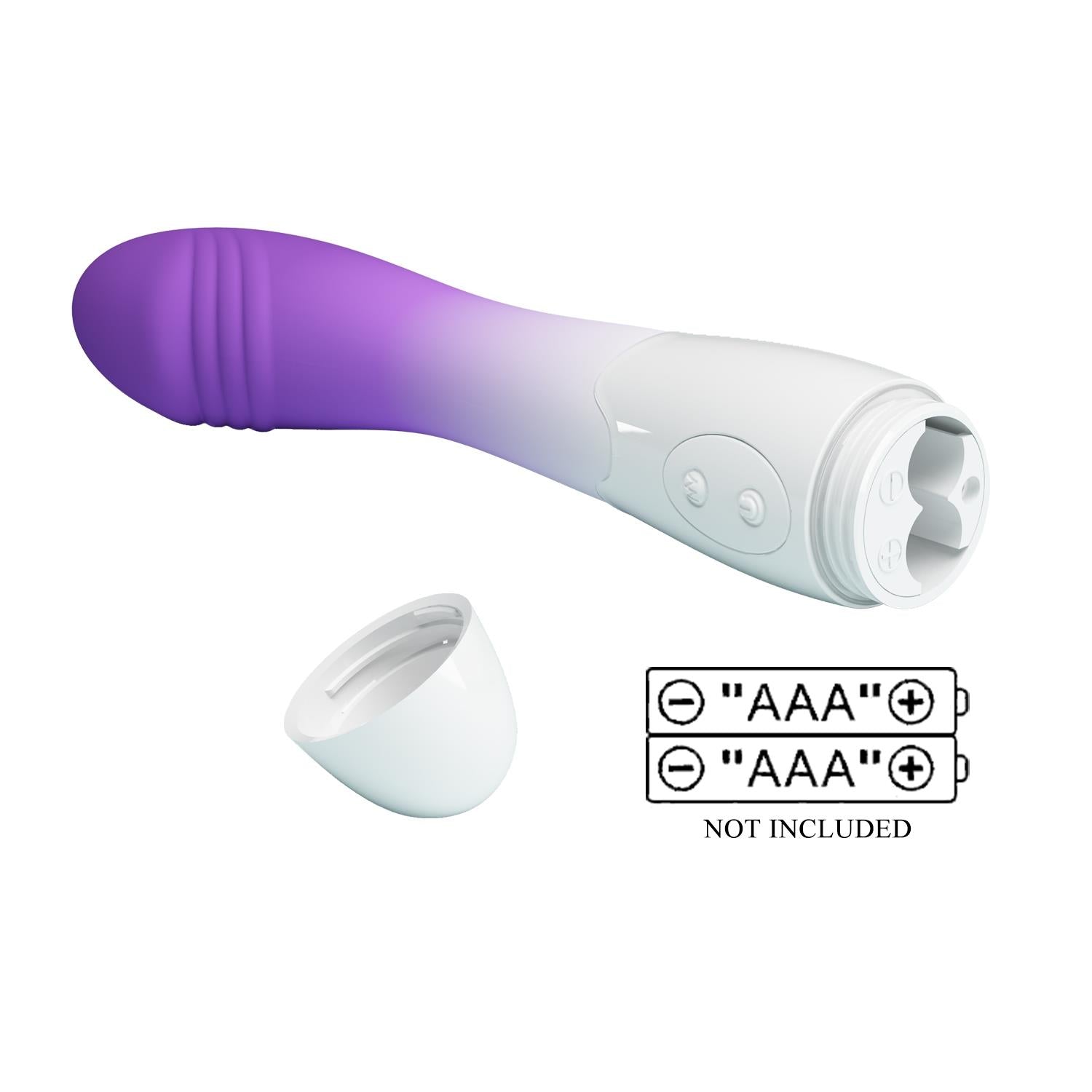 Vibrator Pretty Love Elemental din silicon cu 30 de moduri pentru punctul G