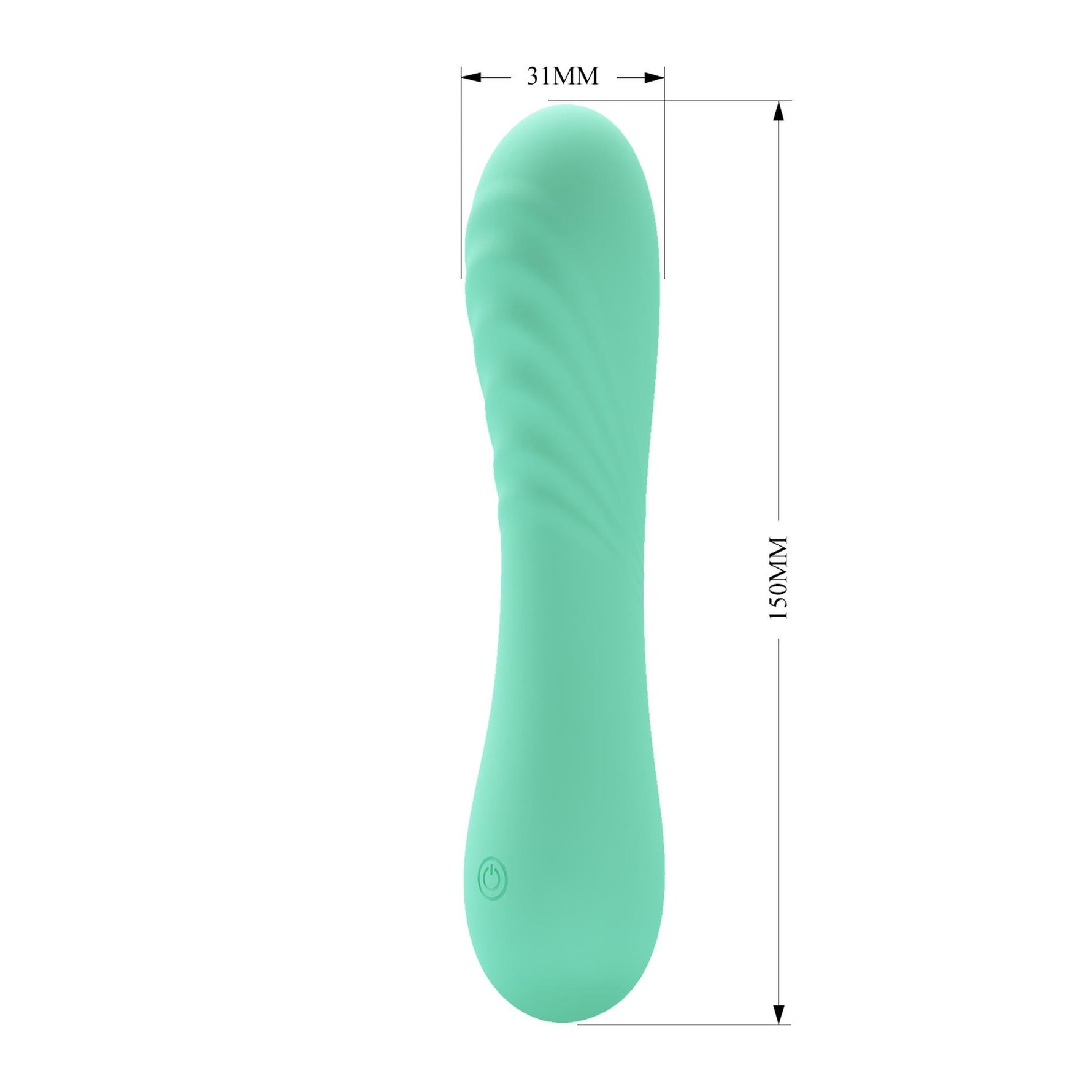 Vibrator Pretty Love Alexisrose din silicon cu 10 funcții de vibrație