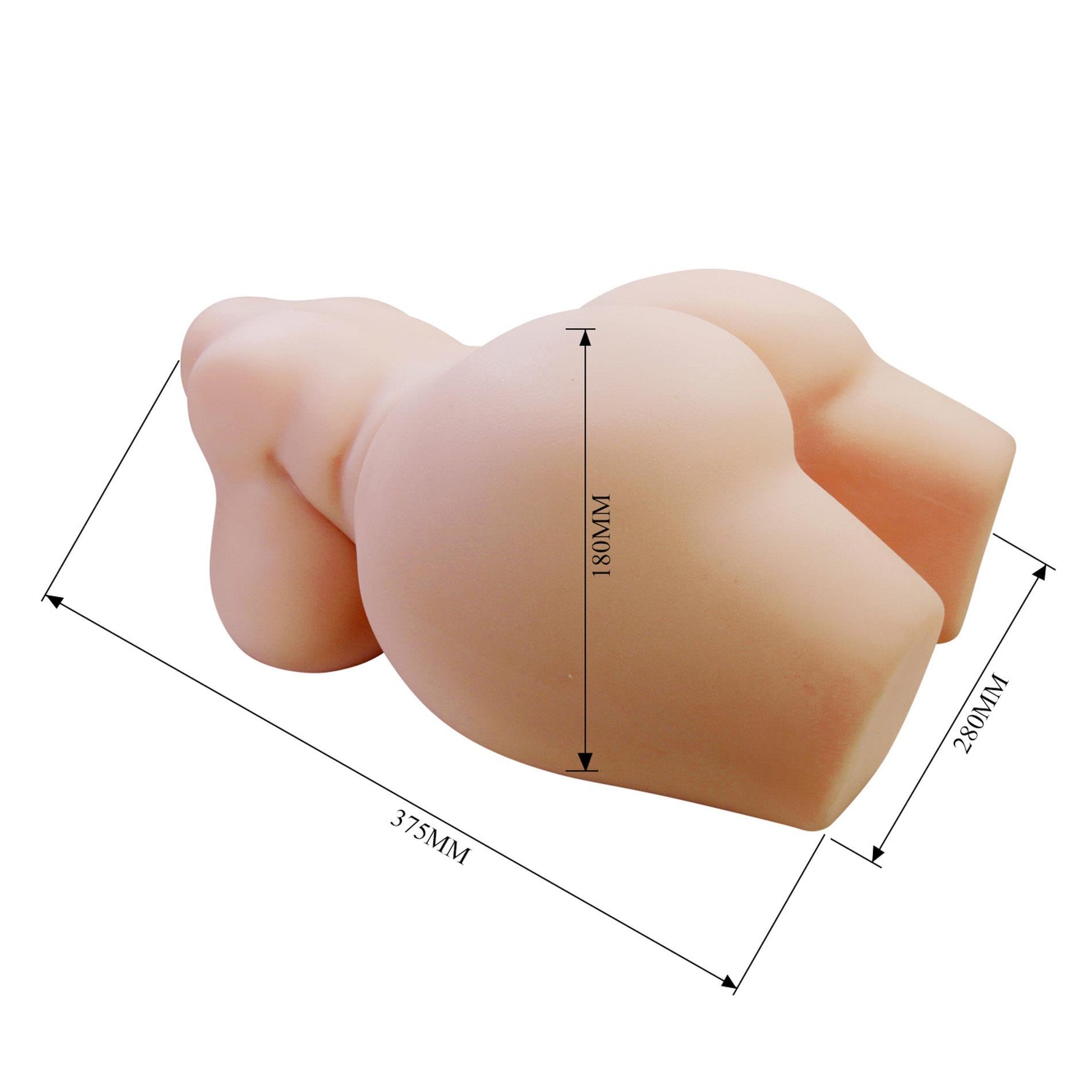 Masturbator vaginal-anal Crazy Bull Grace TPR 37 5 cm