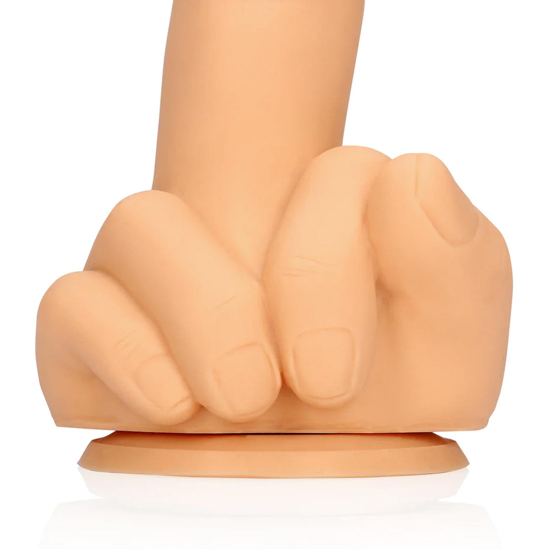 Dildo distractiv din silicon S-Line Up Yours, culoarea pielii