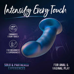 Dildo Temptasia Rebellion din silicon albastru 14 cm