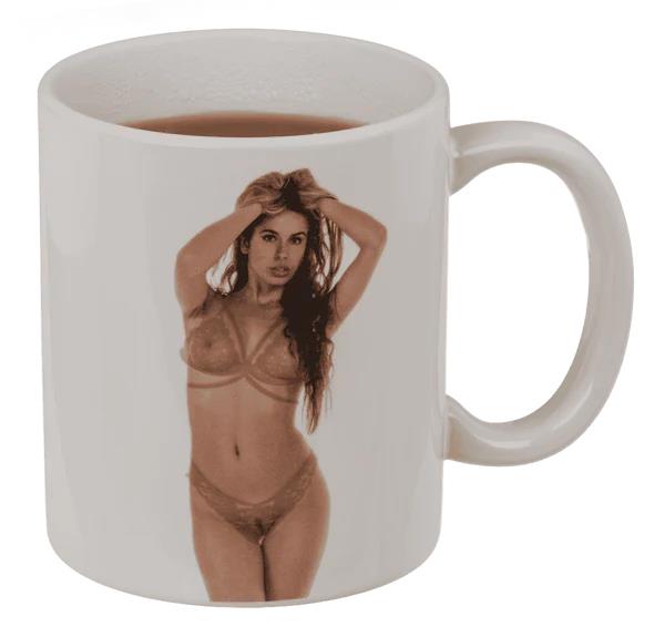 Cană termică cu efect Stripper Girl Let's Play Together 350 ml