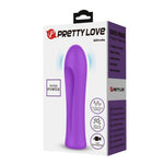 Mini vibrator Alfreda Pretty Love din silicon, 12 moduri, USB