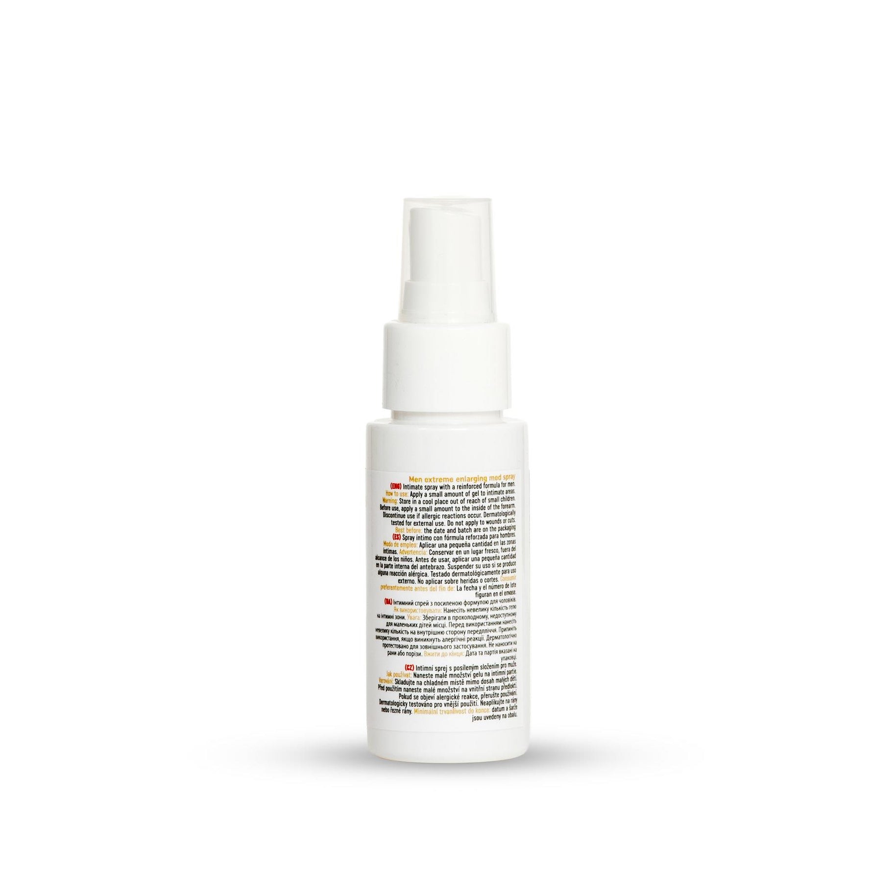 Spray de mărire extremă MyLove Man cu nucă de cocos 50 ml