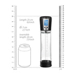 Pompă de vid automată cu pompare, reîncărcabilă, LCD, 25 cm