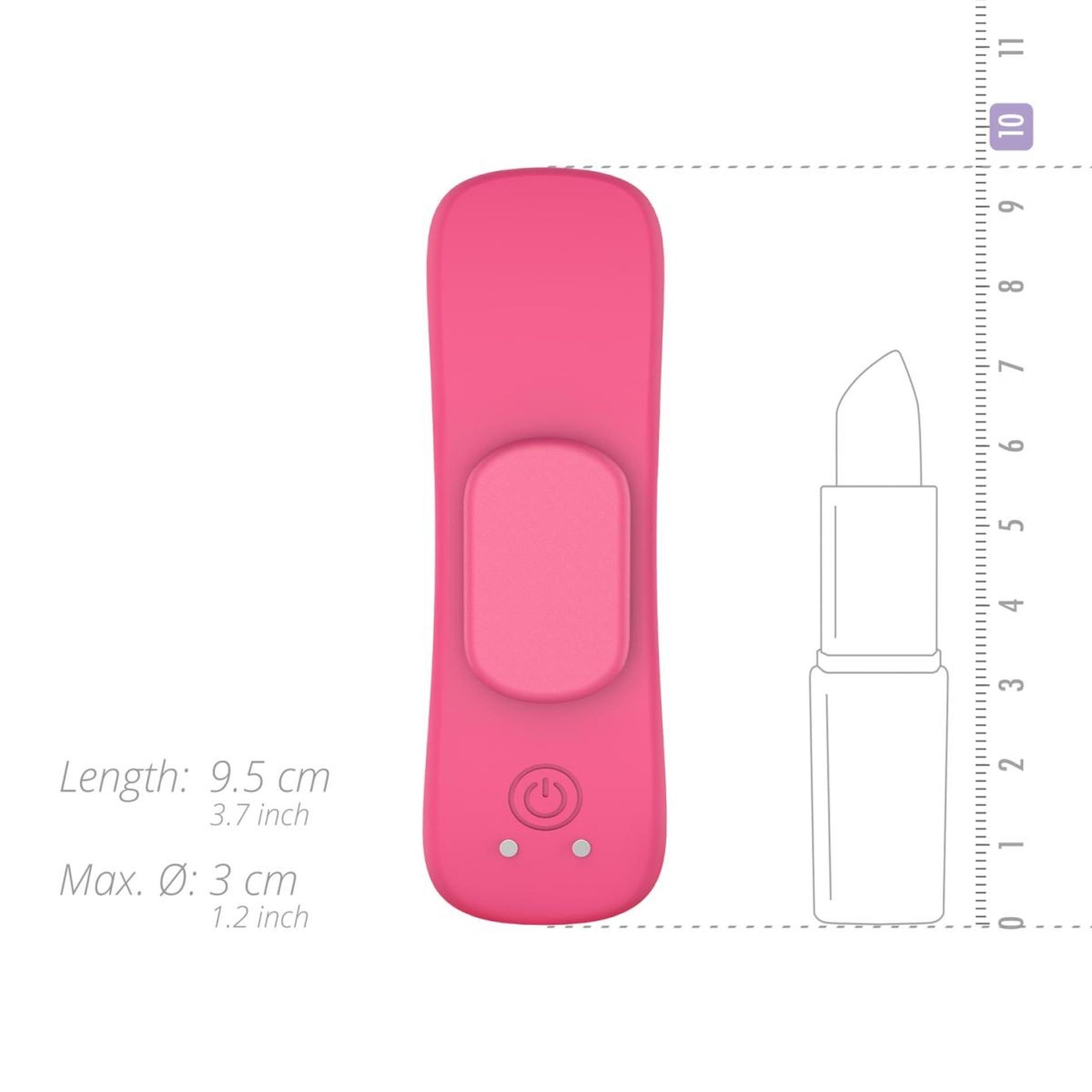 Vibrator pentru chiloți Zara EasyConnect controlat prin aplicație