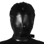 Au! Sac de cadavre BDSM negru cu curele de nailon
