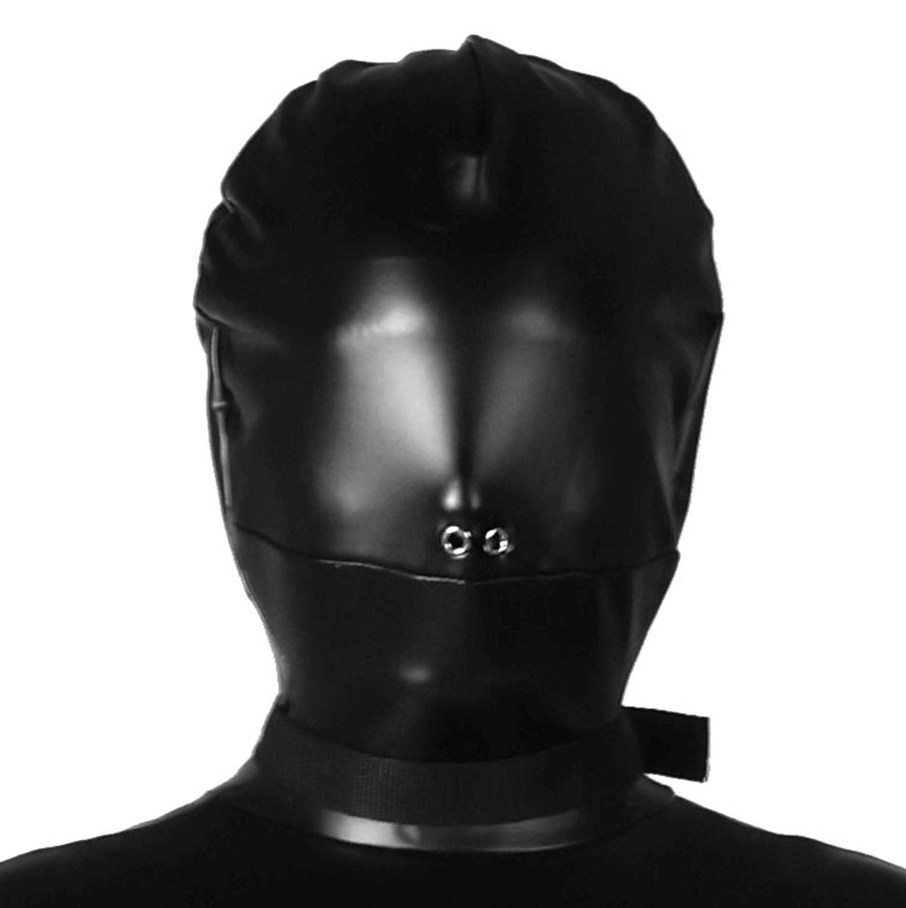 Au! Sac de cadavre BDSM negru cu curele de nailon