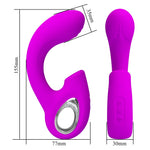 Stimulator clitoridian USB Sibel Pretty Love din silicon