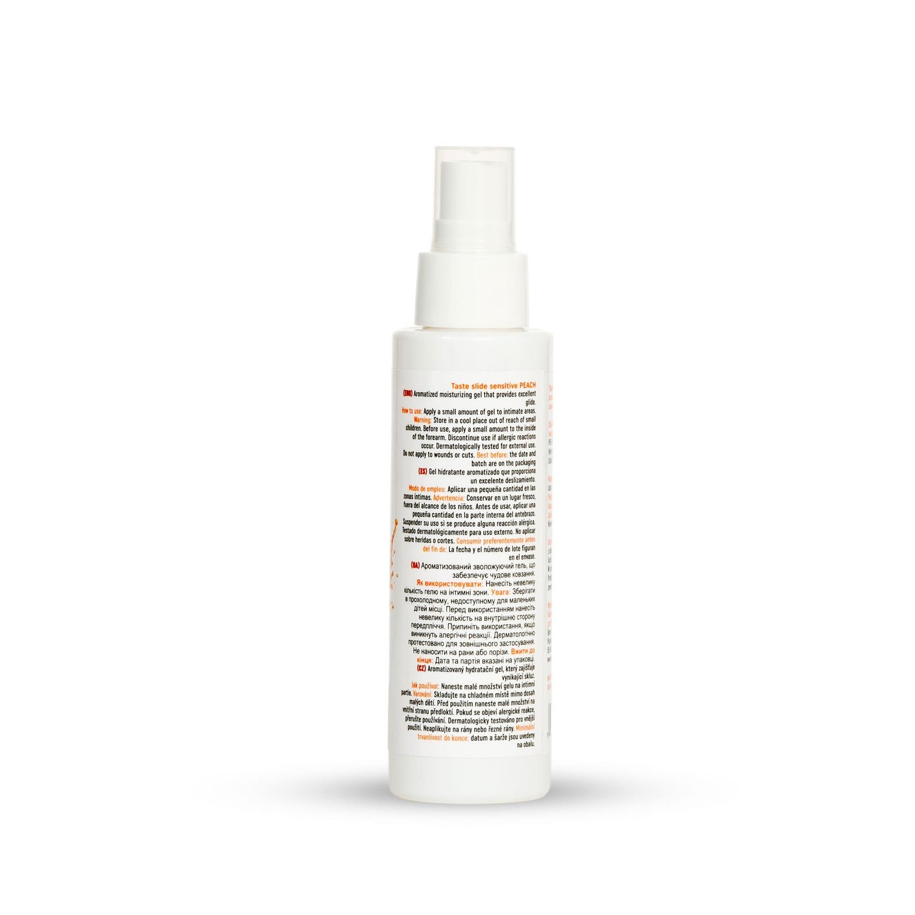 Gel intim MyLove Sensitive cu aromă de piersică 100 ml