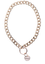 Zgardă și lesă Taboom Statement Rose Gold