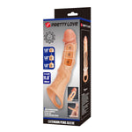 Pretty Love Extensor de penis cu pernuțe reglabile 28 cm