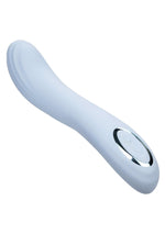 Vibrator Calexotics Azure Collection din silicon pentru punctul G, albastru