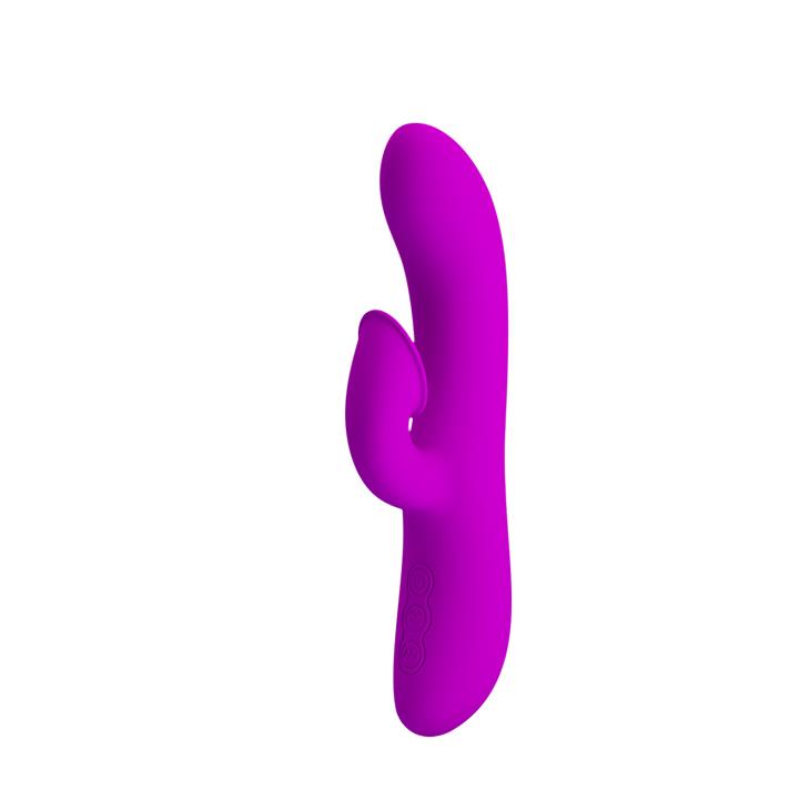 Vibrator USB Pretty Love Anthony Purple cu aspect de iepuraș