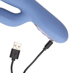 Vibrator Loveline Blue Thrust Bunny
