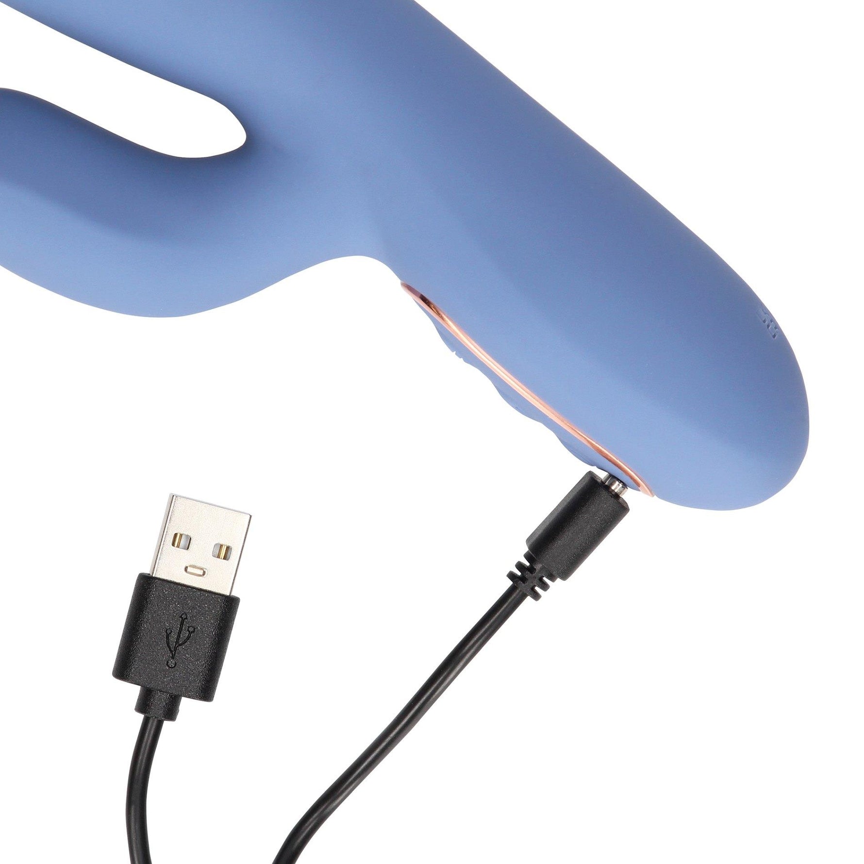 Vibrator Loveline Blue Thrust Bunny