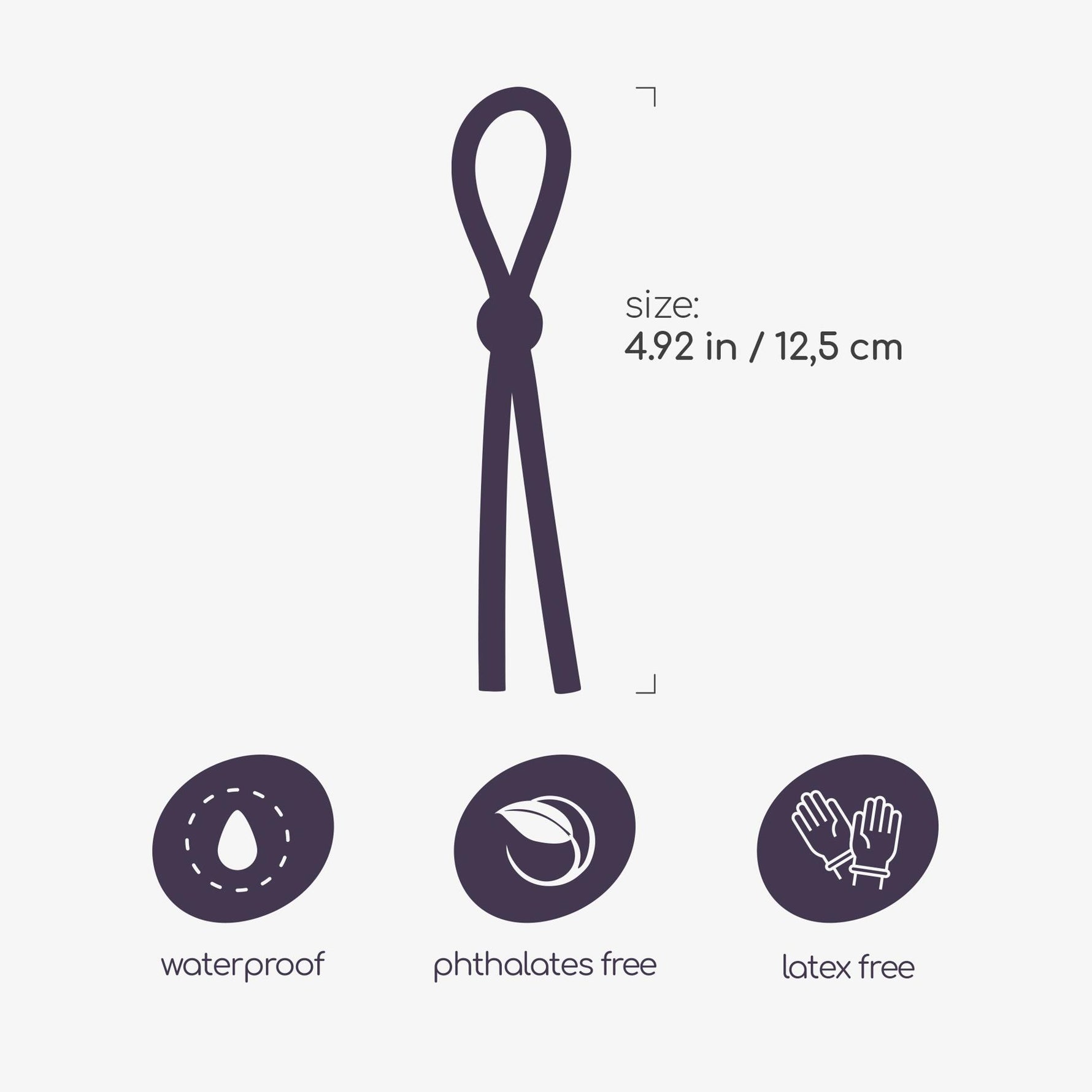 Set de inele pentru penis din silicon Crushious Daltons