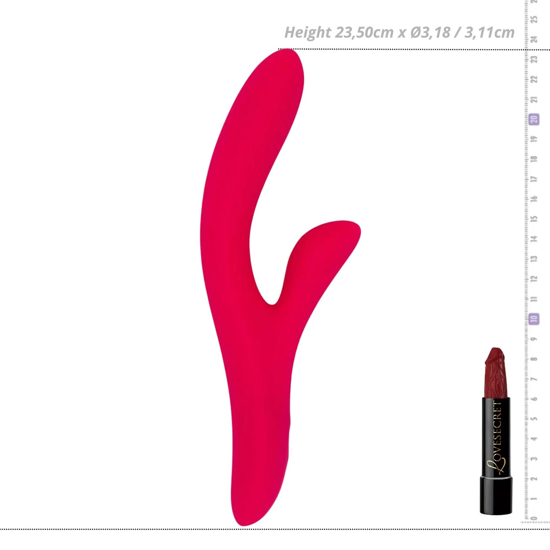 Vibrator Vibey Model Y Power Escorts Bunny roz USB 23 5 cm