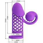 Stimulator clitoridian Romance pentru extinderea penisului, 10 vibrații, USB