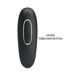 Plug anal vibrant din silicon Corban Pretty Love cu mărgele
