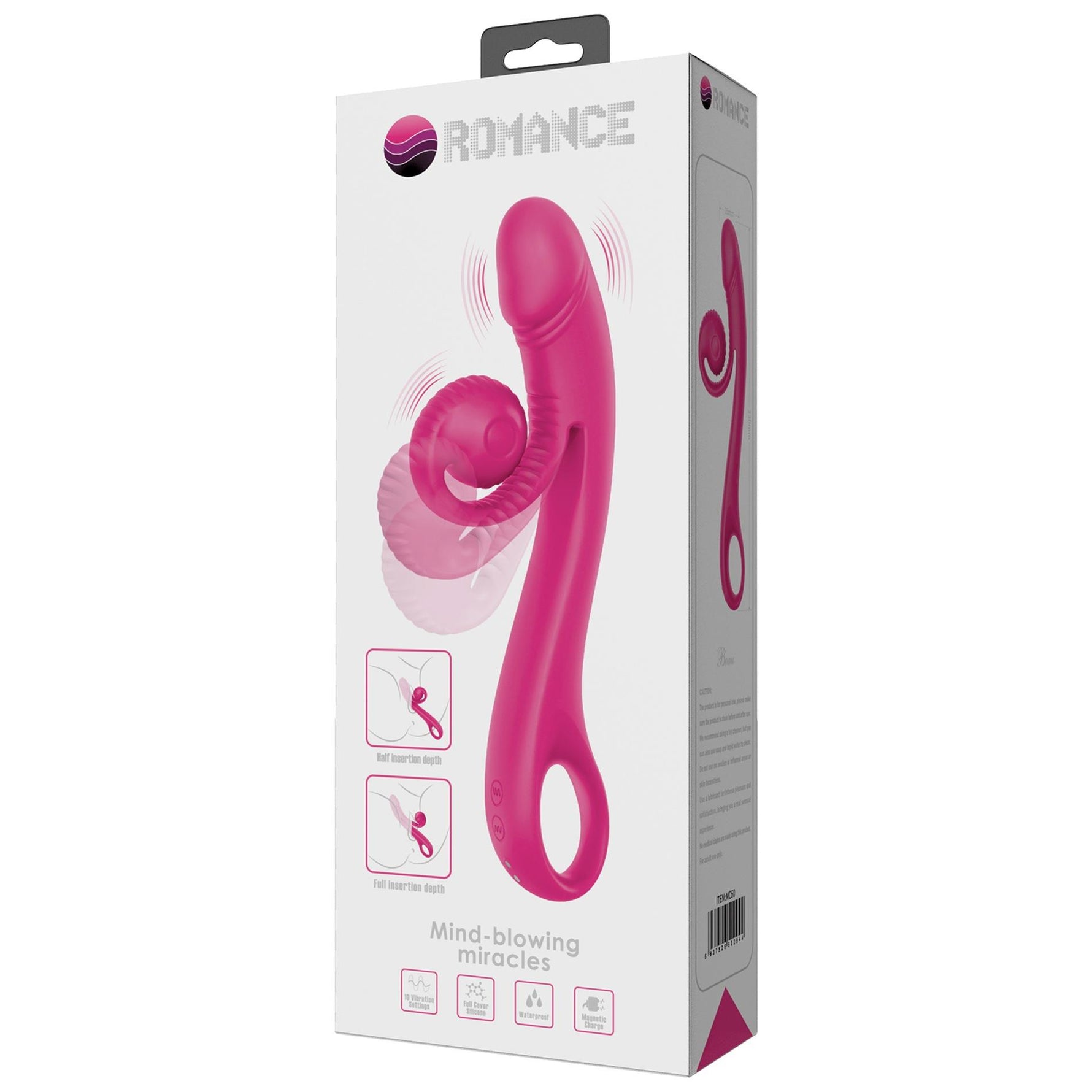 Vibrator Pretty Love Snail Rabbit Pink Bunny