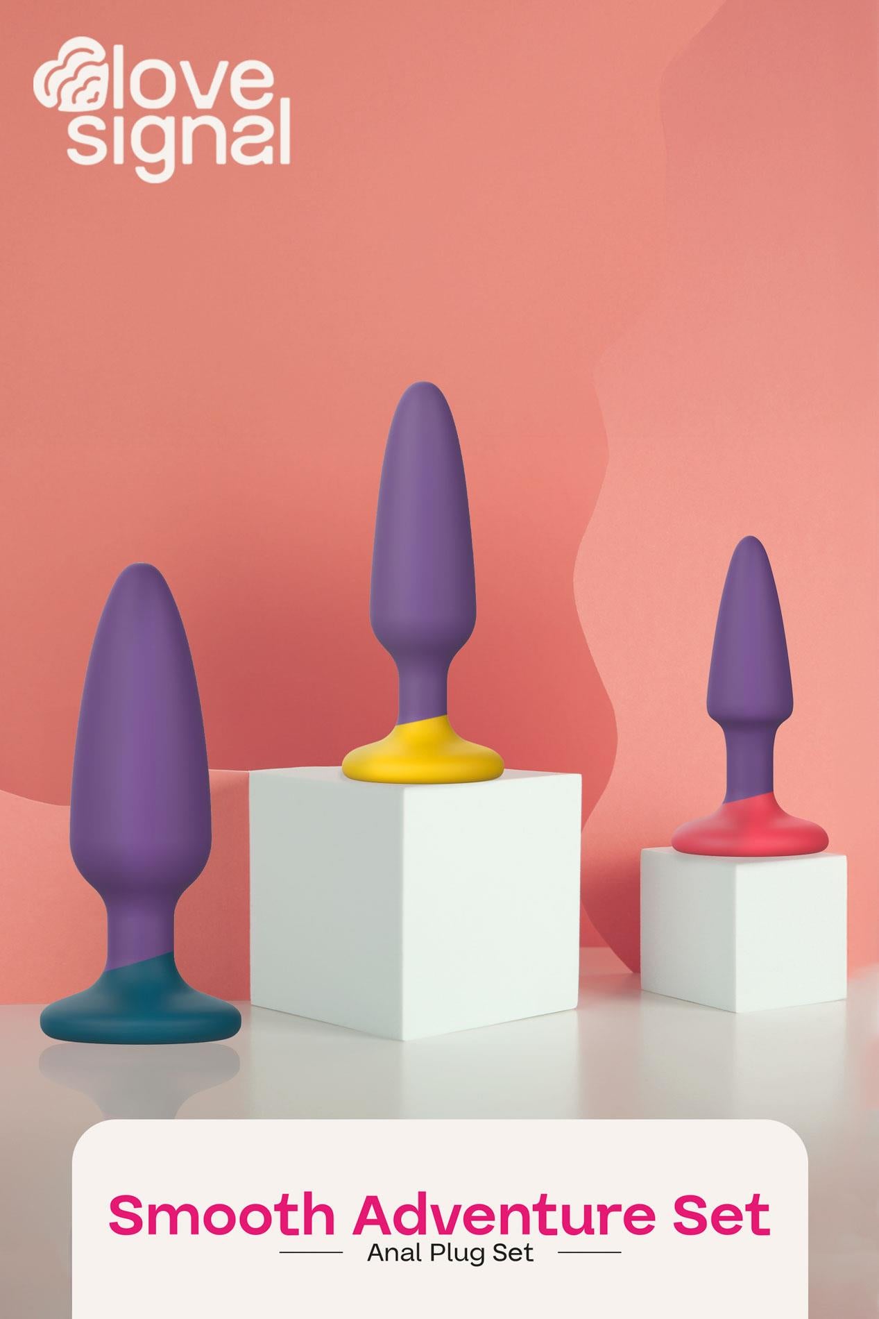 Set de dopuri anale Dream Toys din silicon pentru antrenament