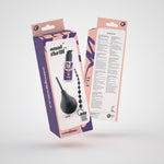 Set anal Crushious cu pere 90 ml, lanț cu 10 perle