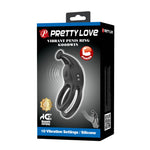 Inel vibrator dublu pentru penis Pretty Love Goodwin
