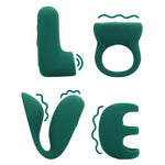 Set de cristale verzi Loveline LOVE Explore