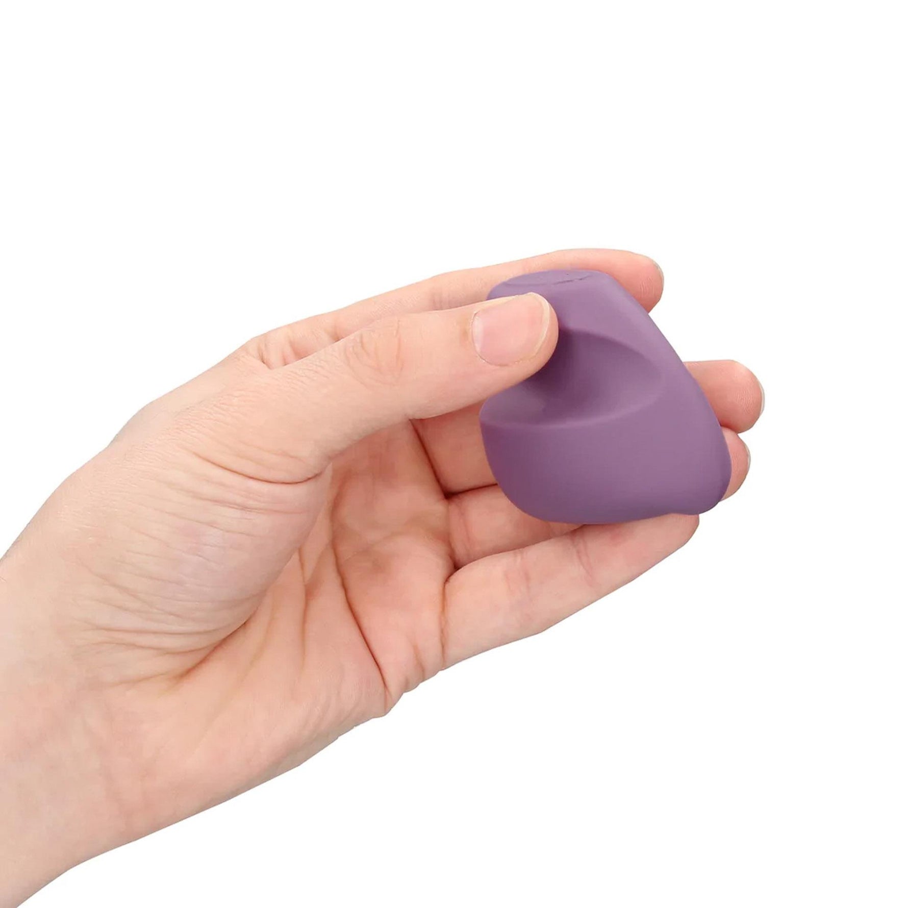 Vibrator pentru deget Loveline din silicon, violet, 3,5 cm