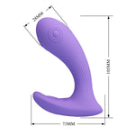 Vibrator Pretty Love Andromeda din silicon pentru punctul G