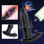 Lovesecret Premium, aparat de masaj pentru prostată USB controlat prin aplicație, 12 cm