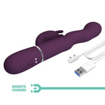 Vibrator Laursen Purple Wave Rabbit